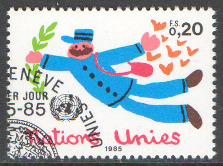 United Nations Geneva Scott 133 Used